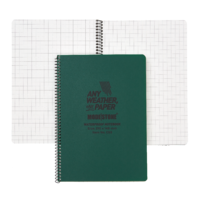 MS-C53 Modestone C53 Side Spiral Notepad A5 148x210mm - 50 sheets - GREEN