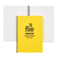 MS-C54 Modestone C54 Side Spiral Notepad A5 148x210mm - 50 sheets - YELLOW