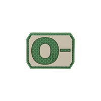 Maxpedition O- Blood Type Morale Patch (Arid) 