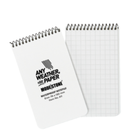 MS-A11 Modestone A11 Top Spiral Notepad 76x130mm- 50 sheets - WHITE