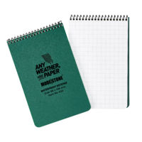 MS-A33 Modestone A33 Top Spiral Notepad 96x148mm- 50 sheets - GREEN