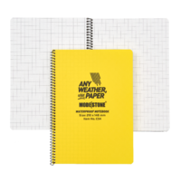MS-C54 Modestone C54 Side Spiral Notepad A5 148x210mm - 50 sheets - YELLOW