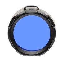 PowerTac 63.5mm BLUE Filter Cover (Patrolman/ Pathfinder)