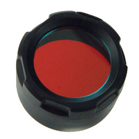 PowerTac 63.5mm RED Filter Cover (Patrolman/ Pathfinder)