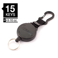 MINI-BAK® Retractable Badge Holder with Lanyard – KEY-BAK