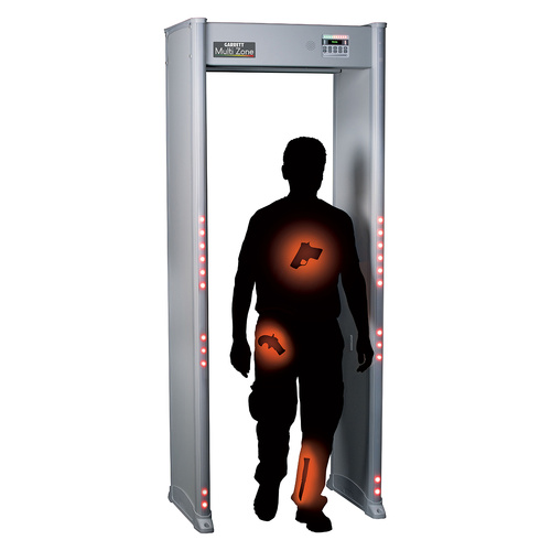 Garrett Multi-Zone™ Walk-Through Metal Detector