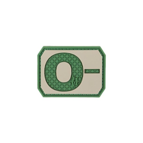 Maxpedition O- Blood Type Morale Patch (Arid) 