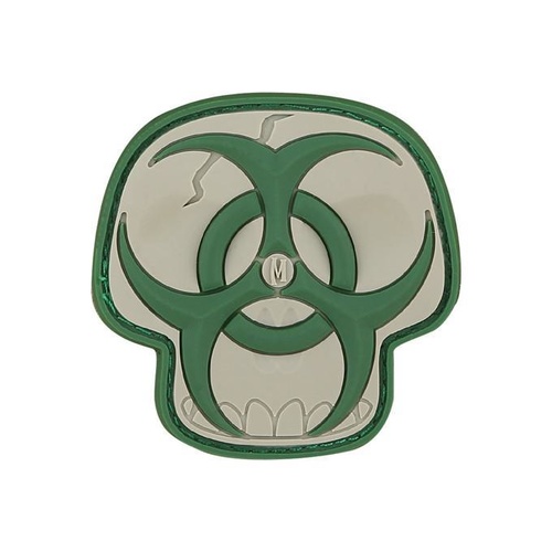 Maxpedition Biohazard Skull Morale Patch (Arid) 