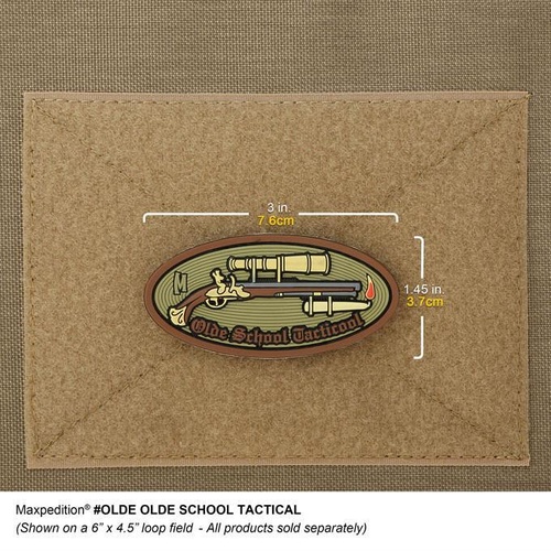 Maxpedition Olde School Tacticool Morale Patch [Colour: SWAT] 