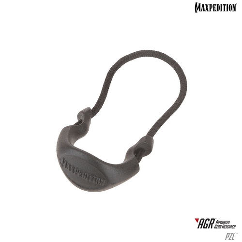 Maxpedition PZL Positive Grip Zipper Pulls (Pack of 6) (Large) [Colour: Black] 