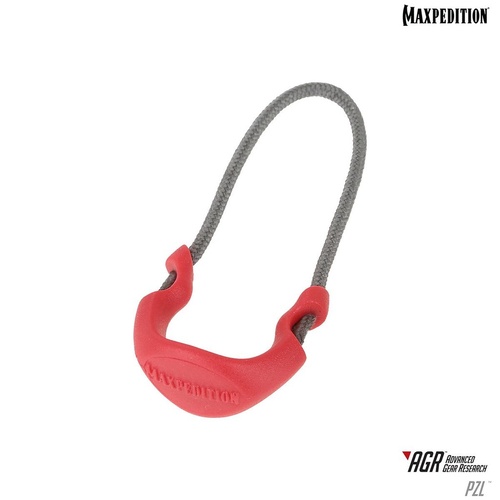 Maxpedition PZL Positive Grip Zipper Pulls (Pack of 6) (Large) [Colour: Red] 